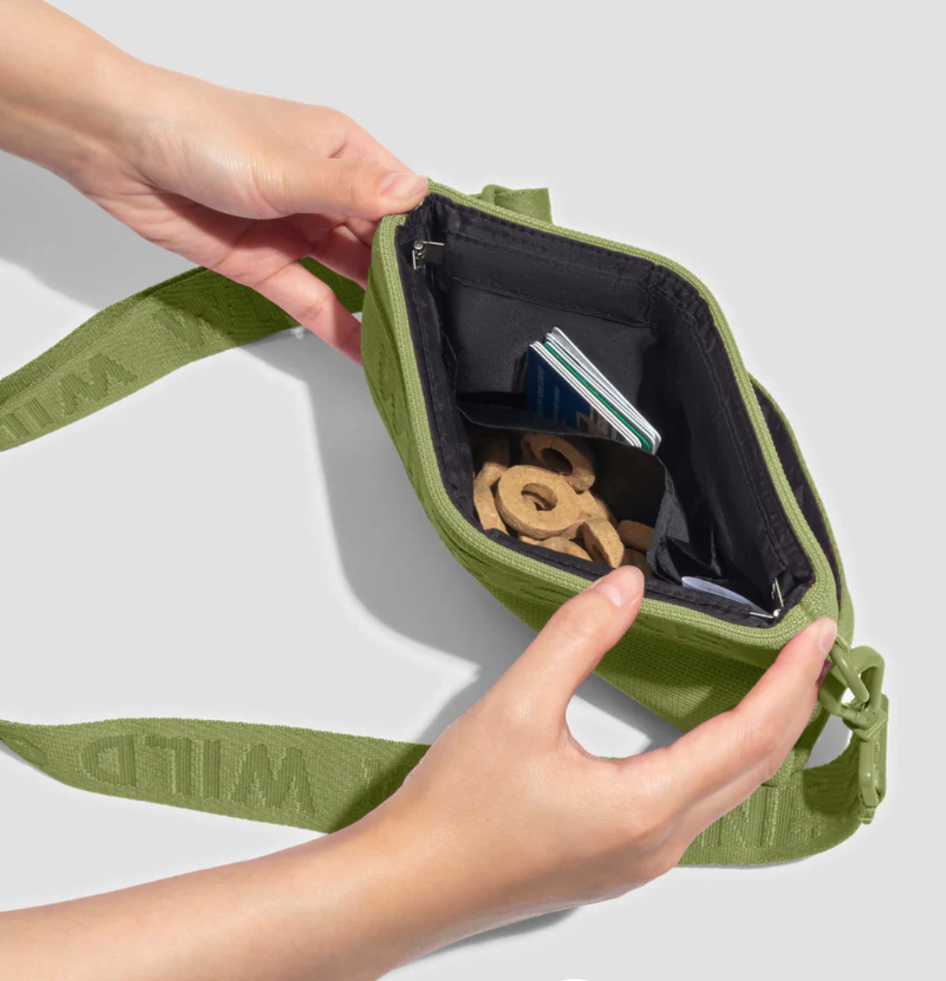 Wild One Treat Pouch Moss(Khaki Green) Limited Edition - Image 4